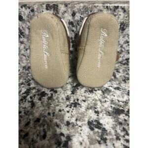 Baby Ralph Lauren Loafer Shoes Tan And Brown Size 0